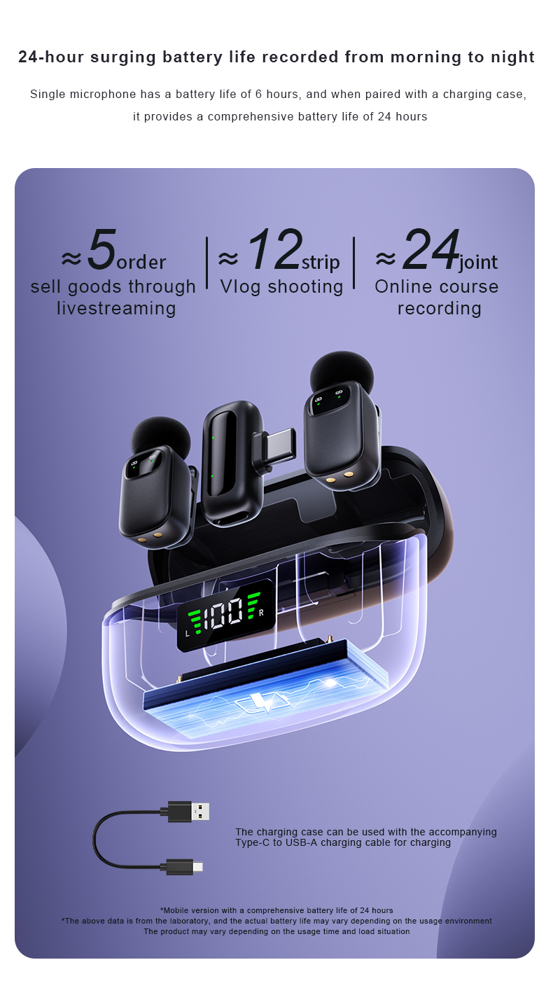 T1 Mini Wireless Microphone