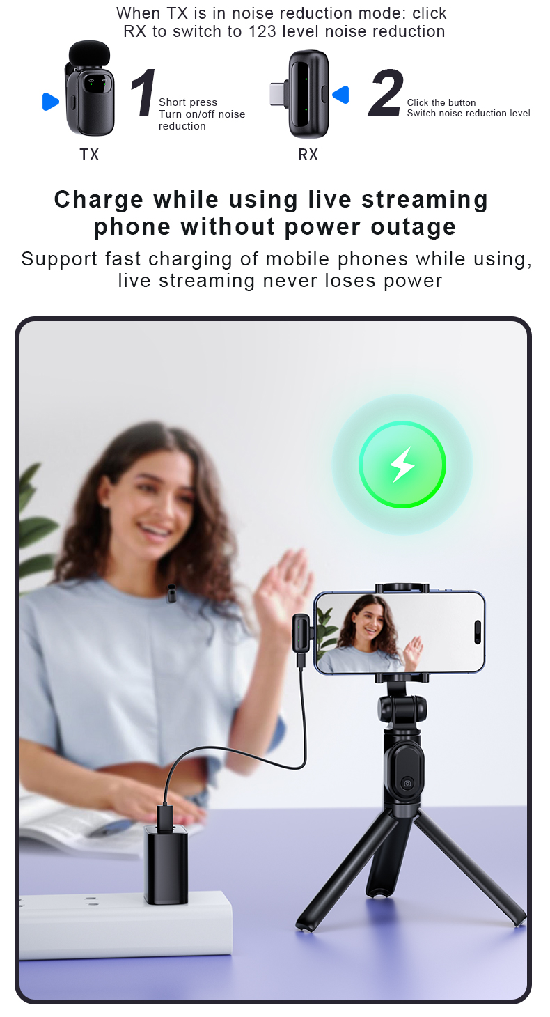 T1 Mini Wireless Microphone