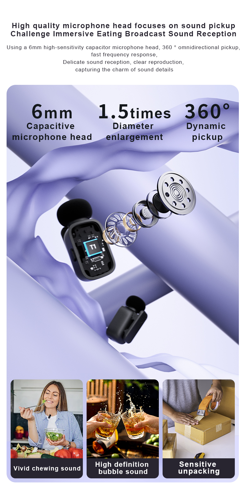 T1 Mini Wireless Microphone