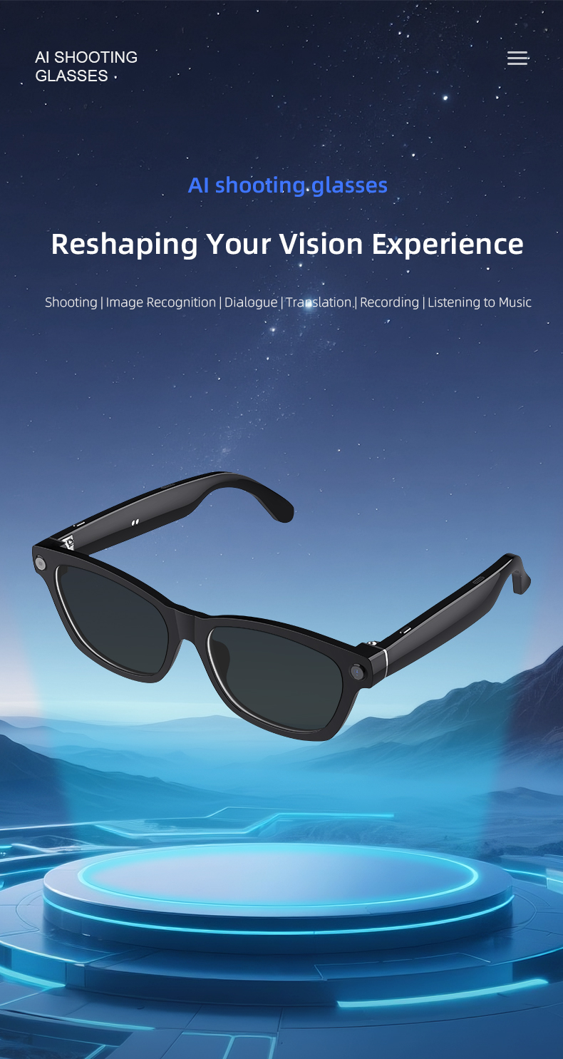 ML-V03 AI Photograph glasses